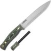 Casstrom No 14 SFK Green Micarta Fixed Blade