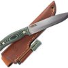 Casstrom No 14 SFK Green Micarta Fixed Blade