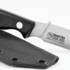 Casstrom Field Dresser Black Micarta Fixed Blade Knife 14C28N