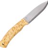 CI14104.jpg Casstrom No.10 Forest Knife Sleipner Steel Curly Birch Fixed Blade