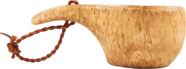 Casstrom Kuksa Curly Birch Swedish Wooden Cup 6 inch