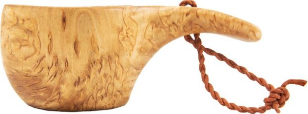 Casstrom Kuksa Curly Birch Swedish Wooden Cup 6 inch