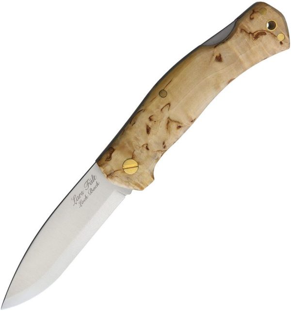 Casstrom Lars Falt Lockback Curly Birch Folder