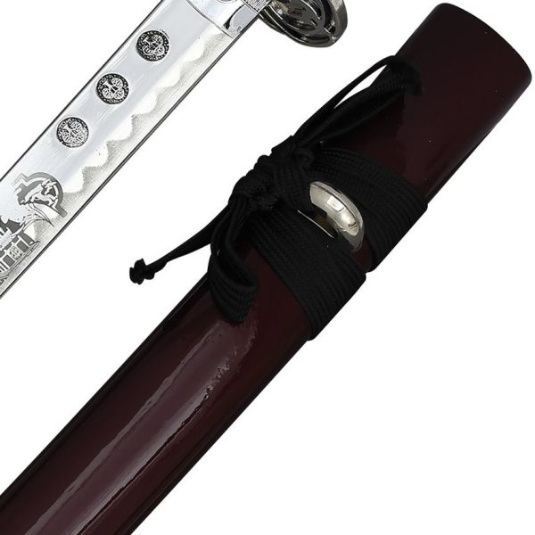 CI178_add_03.jpg Art Gladius Katana Silver Engraved 178 28.5" Stainless Blade