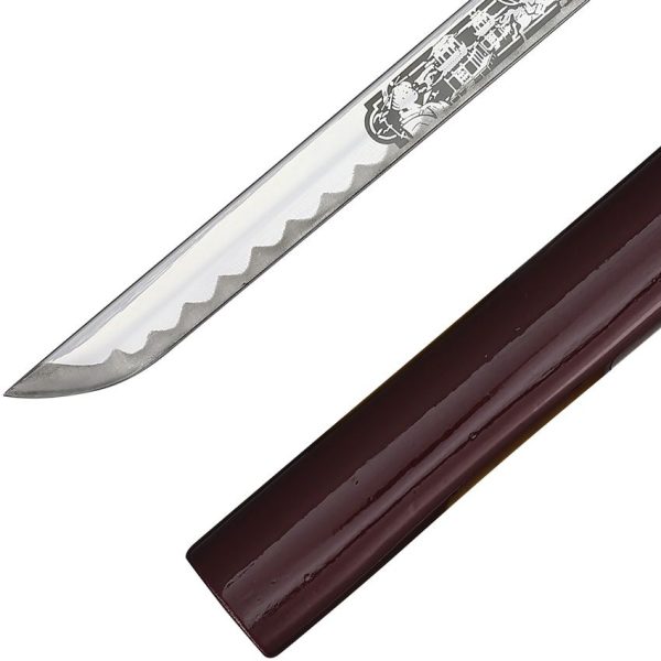 CI178_add_04.jpg Art Gladius Katana Silver Engraved 178 28.5" Stainless Blade