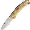 Casstrom Lars Falt Slip Joint Folding Knife N690Co Steel Birch