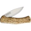 Casstrom Lars Falt Slip Joint Folding Knife N690Co Steel Birch