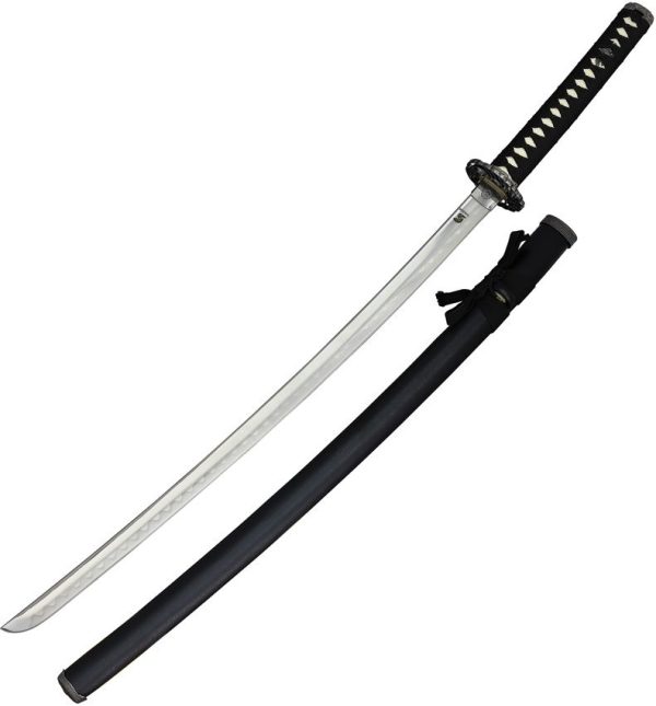 Art Gladius Katana Crane Tsuba - 38.5 Inches Black