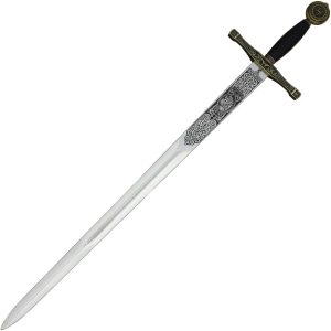 Art Gladius Excalibur Sword 201 34.5in Stainless Blade Bronze