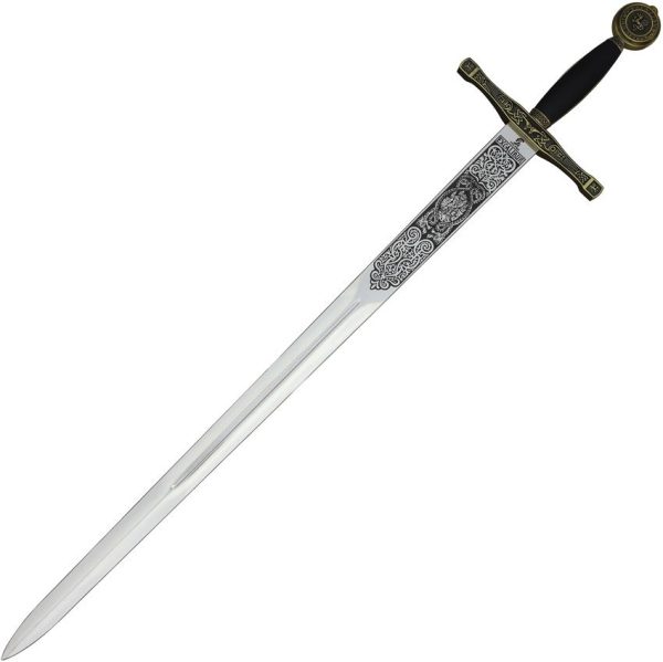 Art Gladius Excalibur Sword 201 34.5in Stainless Blade Bronze