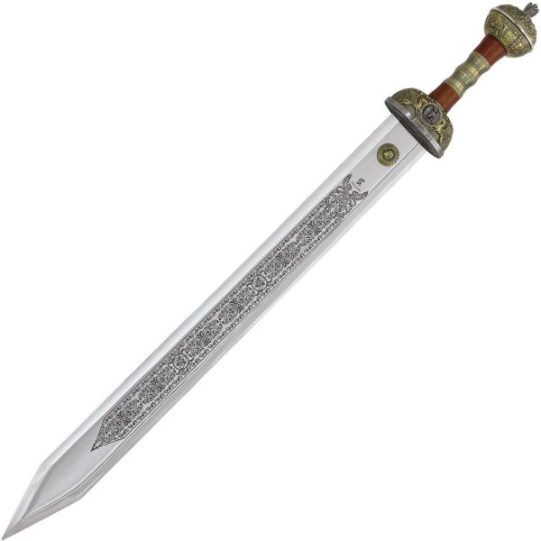 Art Gladius Julius Caesar Sword 211 Bronze 23.5" Stainless Blade