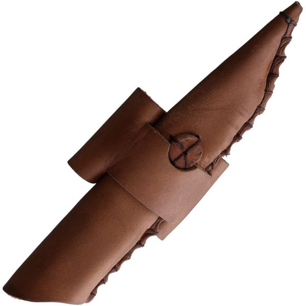 Dragon King Scramasax Stag Fixed Blade Knife High Carbon Stainless