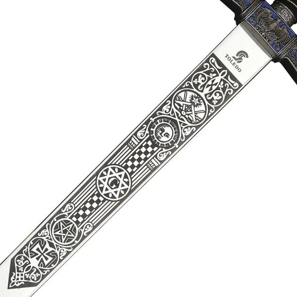 Art Gladius Masonic Sword Silver 33.5" Stainless Blade