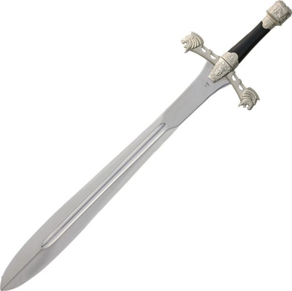 CI266.jpg Art Gladius Persian Ceremonial Sword - 37 Inches Silver