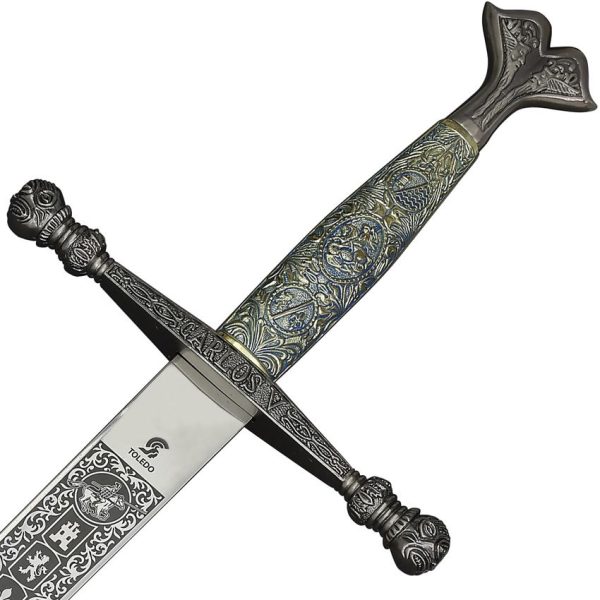 CI272_add_01.jpg Art Gladius Charles V 272 Sword 32.25" Satin Stainless Blade
