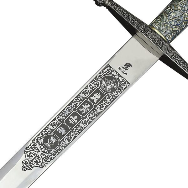 CI272_add_02.jpg Art Gladius Charles V 272 Sword 32.25" Satin Stainless Blade