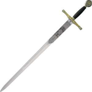 CI281.jpg Art Gladius 281 Excalibur Sword 35" Carbon Steel Blade Deco