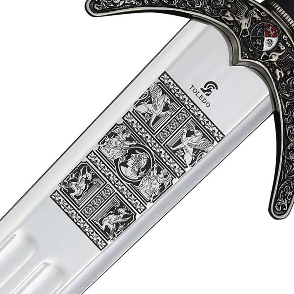 Art Gladius Cinquedea Sword Bronze 31.5" Stainless Blade