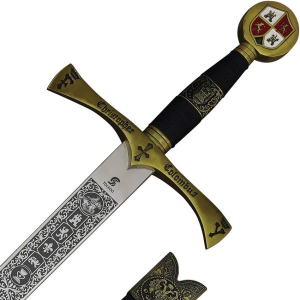 CI3111V_add_01.jpg Art Gladius Christopher Columbus 3111V Sword 32" Stainless Blade
