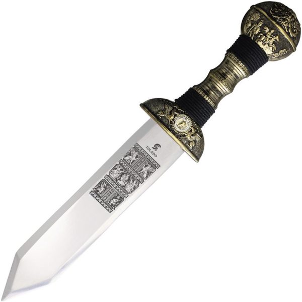 CI512.jpg Art Gladius 512 Roman Dagger 8" Fixed Blade Stainless Steel