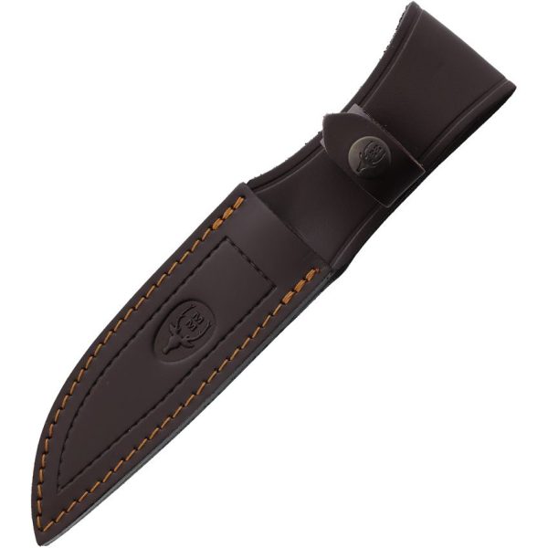 Muela Hunter 4.75in Crown Stag Handle Fixed Blade