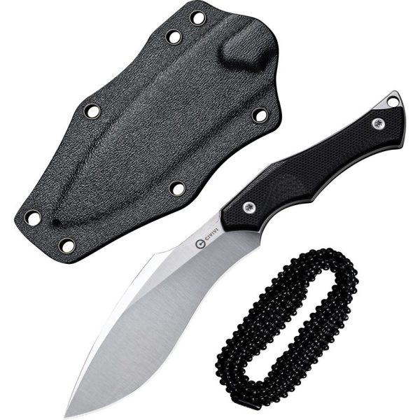 Civivi Vaquita II Neck Knife Black G10