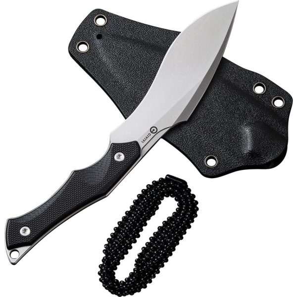 Civivi Vaquita II Neck Knife Black G10