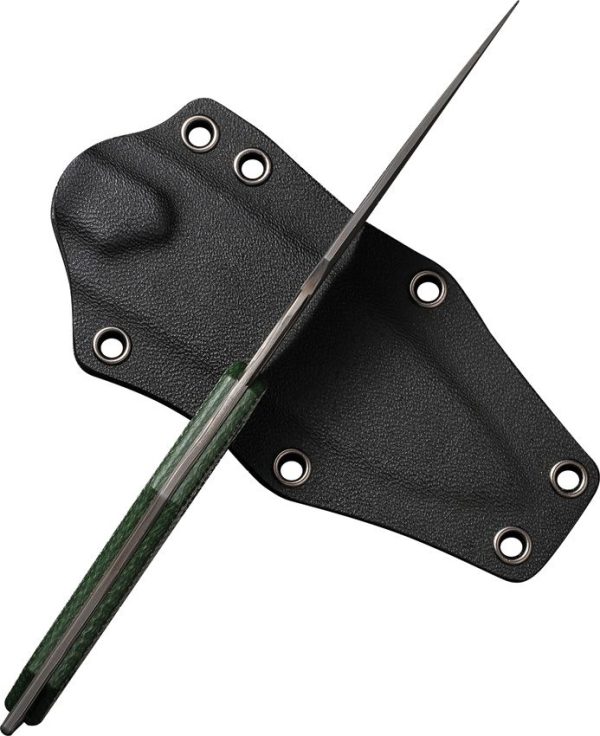 Civivi Vaquita II Neck Knife Damascus Green