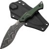 Civivi Vaquita II Neck Knife Damascus Green