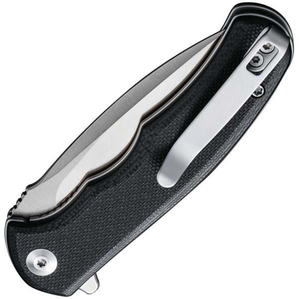 Civivi Mini Praxis Linerlock Black G10 Folding Knife