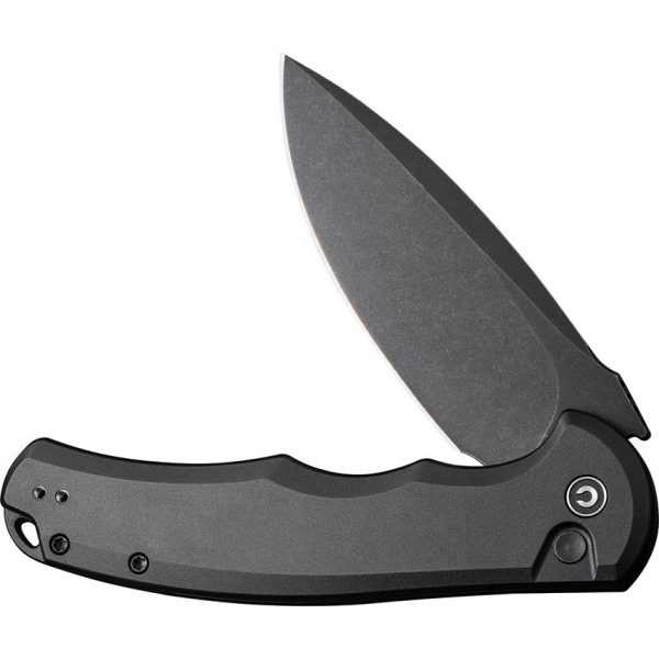 Civivi Praxis Button Lock Black Aluminum Nitro V