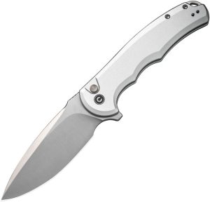 Civivi Praxis Button Lock Silver Aluminum Nitro V
