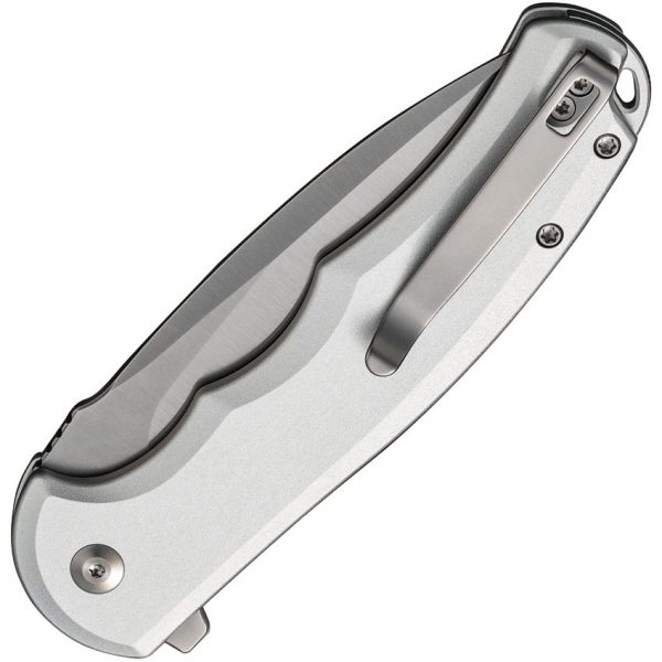 Civivi Praxis Button Lock Silver Aluminum Nitro V