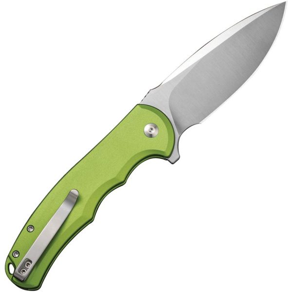 Civivi Praxis Button Lock Lime Aluminum Nitro V