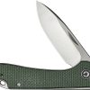 Civivi Elementum Green Canvas Micarta Slip Joint