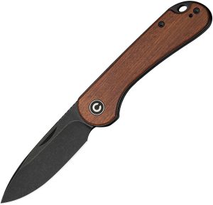Civivi Elementum Brown Wood Handle Slip Joint
