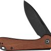 Civivi Elementum Brown Wood Handle Slip Joint
