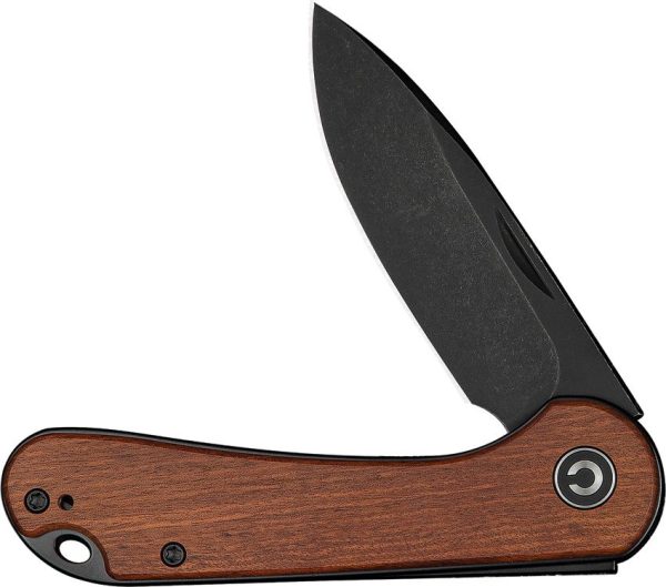Civivi Elementum Brown Wood Handle Slip Joint