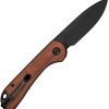Civivi Elementum Brown Wood Handle Slip Joint