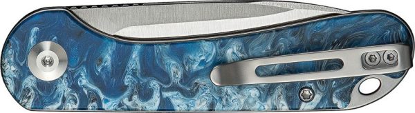 Civivi Elementum Ocean Blue Resin Slip Joint