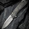Civivi Elementum II Damascus Carbon Fiber Button Lock