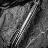 Civivi Elementum II Damascus Carbon Fiber Button Lock
