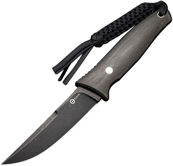 Civivi Tamashii Fixed Blade - Green Micarta D2