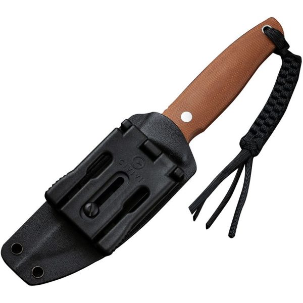 Civivi Tamashii Fixed Blade - Brown Micarta D2