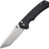 Civivi Brazen Button Lock Folding Knife 3.5" Stonewash 14C28N