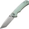 CIVC19059C3.jpg Civivi Brazen Button Lock Folding Knife 3.5" Jade G10