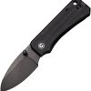 CIVC19068S2.jpg Civivi Baby Banter Black G10 Linerlock - Stonewash Nitro V