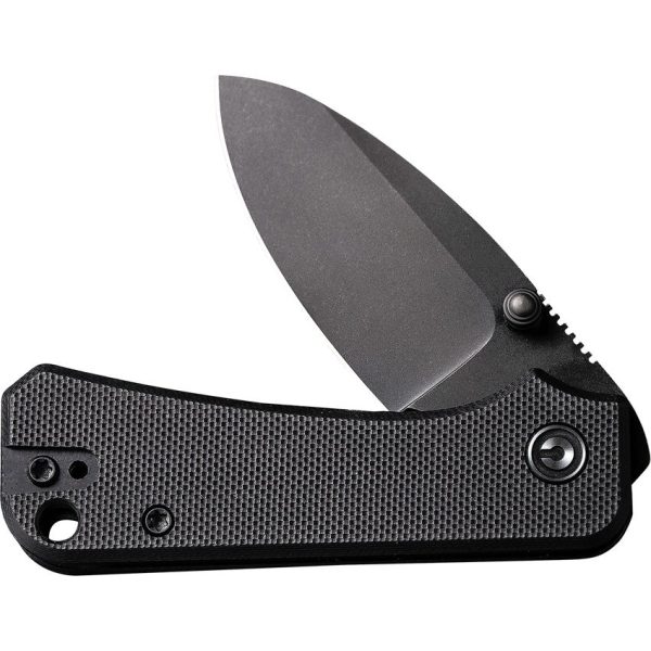 CIVC19068S2_add_03.jpg Civivi Baby Banter Black G10 Linerlock - Stonewash Nitro V