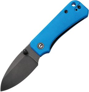 Civivi Baby Banter Blue G10 Linerlock - Stonewash Nitro V