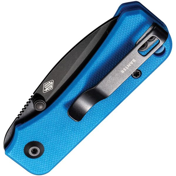 Civivi Baby Banter Blue G10 Linerlock - Stonewash Nitro V